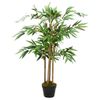 Planta Artificial De Bambú Twiggy Con Macetero 90 Cm