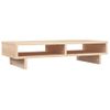 Soporte Para Monitor Madera Maciza De Pino 60x27x14 Cm