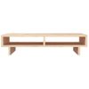 Soporte Para Monitor Madera Maciza De Pino 60x27x14 Cm