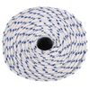 Cuerda De Barco Polipropileno Blanco 8 Mm 250 M