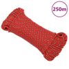 Cuerda De Barco Polipropileno Rojo 4 Mm 250 M