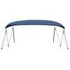 Toldo Bimini De 4 Arcos Azul Marino 243x(230-244)x137 Cm