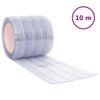 Burlete Para Puerta Pvc Transparente 200x1,6 Mm 10 M