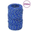 Cuerda De Barco Polipropileno Azul 2 Mm 250 M