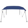 Toldo Bimini De 4 Arcos Azul 243x196x137 Cm