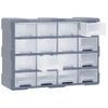 Organizador Multicajones Con 16 Cajones Medianos 52x16x37 Cm