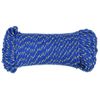 Cuerda De Barco Polipropileno Azul 3 Mm 100 M