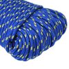 Cuerda De Barco Polipropileno Azul 3 Mm 100 M