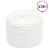 Cuerda De Barco Polipropileno Blanco Intenso 6 Mm 25 M