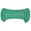 Cuerda De Barco Polipropileno Verde 4 Mm 50 M