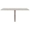 Mesa De Pared Plegable Contrachapada Gris Hormigón 100x60x56 Cm