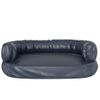 Cama Para Perros De Espuma Cuero Sintético Azul Oscuro 75x53 Cm