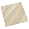 Lamas Para Suelo Autoadhesivas 55 Uds Pvc Beige A Rayas 5,11 M²