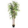 Árbol De Bambú Artificial Con 730 Hojas Verde 120 Cm