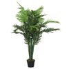 Palmera Artificial Con 18 Hojas Verde 80 Cm