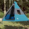 Tienda De Campaña Tipi Para 7 Personas Impermeable Azul