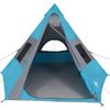 Tienda De Campaña Tipi Para 7 Personas Impermeable Azul