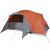 Tienda Familiar Crossvent Para 8 Personas Impermeable Naranja