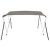 Toldo Bimini De 3 Arcos Gris 183x160x137 Cm