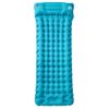 Colchón De Camping Autoinflable Con Almohada 1 Persona Azul