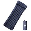 Colchón De Camping Autoinflable Con Almohada 1 Persona Gris