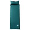 Colchón De Camping Autoinflable Con Almohada 1 Persona Verde