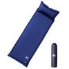 Colchón De Camping Autoinflable Con Almohada 1 Persona Azul