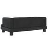 Cama Para Perros De Terciopelo Negro 80x45x30 Cm