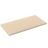 Paneles De Pared 12 Uds Tela Color Crema 30x15 Cm 0,54 M²