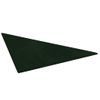 Paneles De Pared 12 Uds Terciopelo Verde Oscuro 30x30cm 0,54 M²