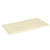 Paneles De Pared 12 Uds Cuero Sintético Crema 30x15 Cm 0,54 M²