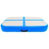 Esterilla Inflable De Gimnasia Con Bomba Pvc Azul 60x100x20 Cm