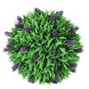 Juego De 2 Bolas De Boj Artificial Con Lavanda 30 Cm