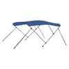 Toldo Bimini De 3 Arcos Azul 183x160x137 Cm