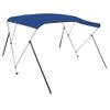 Toldo Bimini De 3 Arcos Azul 183x160x137 Cm