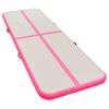 Esterilla Inflable De Gimnasia Con Bomba 500x100x10 Cm Pvc Rosa