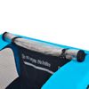 Remolque Para Bicicletas Gris Y Azul 30 Kg