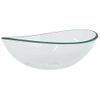 Lavabo De Vidrio Templado Transparente 54,5x35x15,5 Cm