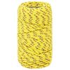 Cuerda De Barco Polipropileno Amarillo 2 Mm 50 M