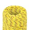 Cuerda De Barco Polipropileno Amarillo 2 Mm 50 M