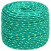 Cuerda De Barco Polipropileno Verde 6 Mm 50 M