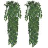 Plantas Artificiales De Hiedra 4 Unidades Verde 90 Cm