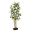 Árbol De Bambú Artificial Con 828 Hojas Verde 150 Cm