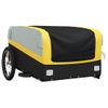 Remolque Para Bicicleta Hierro Negro Y Amarillo 45 Kg