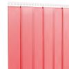 Tira De Cortina Para Puertas Pvc Rojo 300x2,6 Mm 10 M