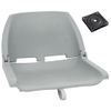 Set De Asientos Plegables Para Barco 2 Uds Gris