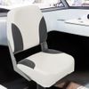 Asiento Plegable Barco Con Respaldo Bajo Correa Fijación 2 Pzas