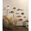 Beach Sticker Deco - Regreso De Pesca / 1 Plato 48 X 68 Cm