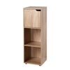 Mueble 3 Estantes Con Una Puerta - L 30.7  X A 29  X H 90.8  Cm