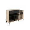 Mueble De Almacenaje Vinilos Chicago - Fabricación Francesa - L 115  X A 40  X H 81  Cm